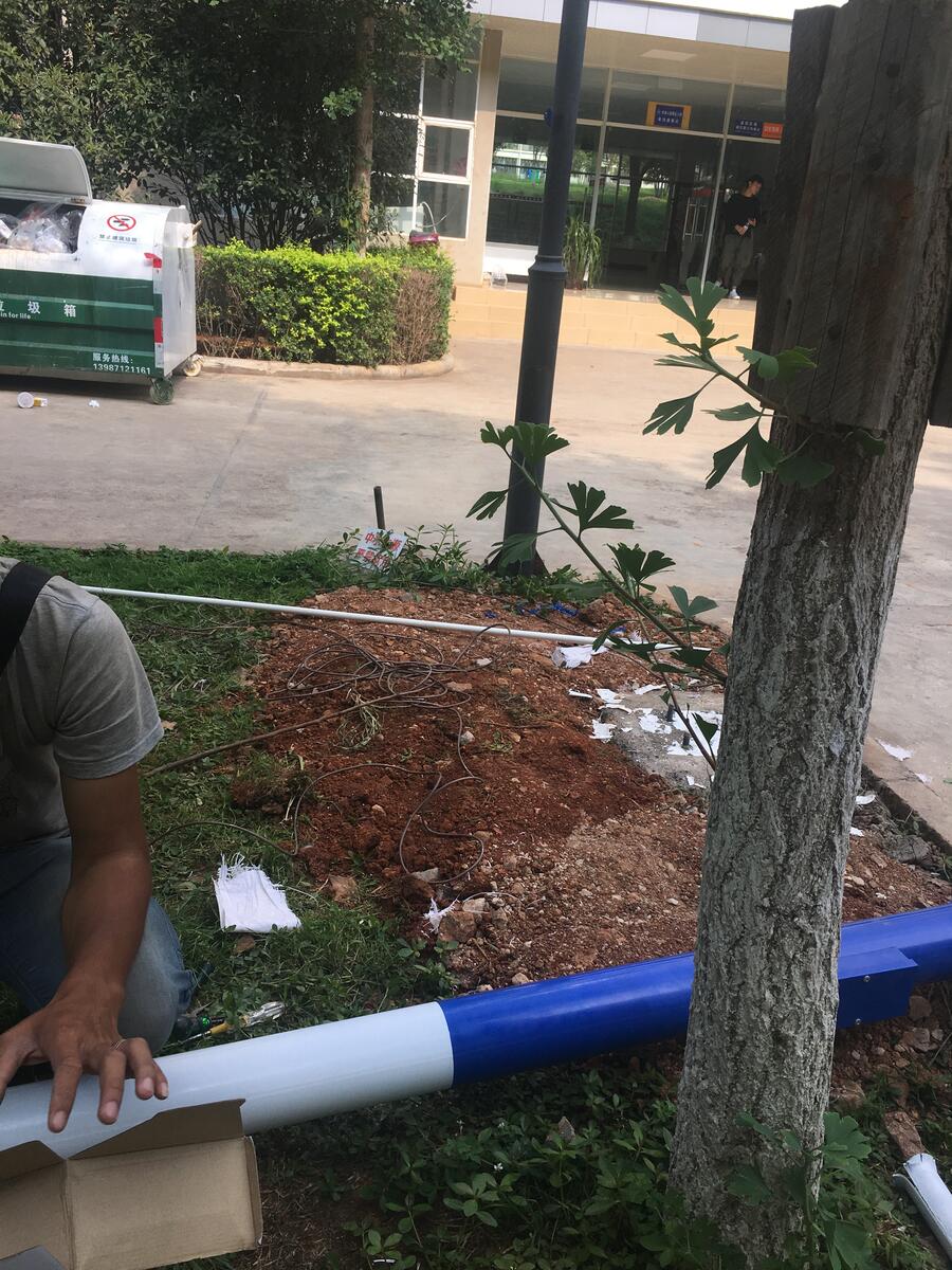 昆明云南工商学院人脸识别考勤门禁与高清监控工程现场实拍