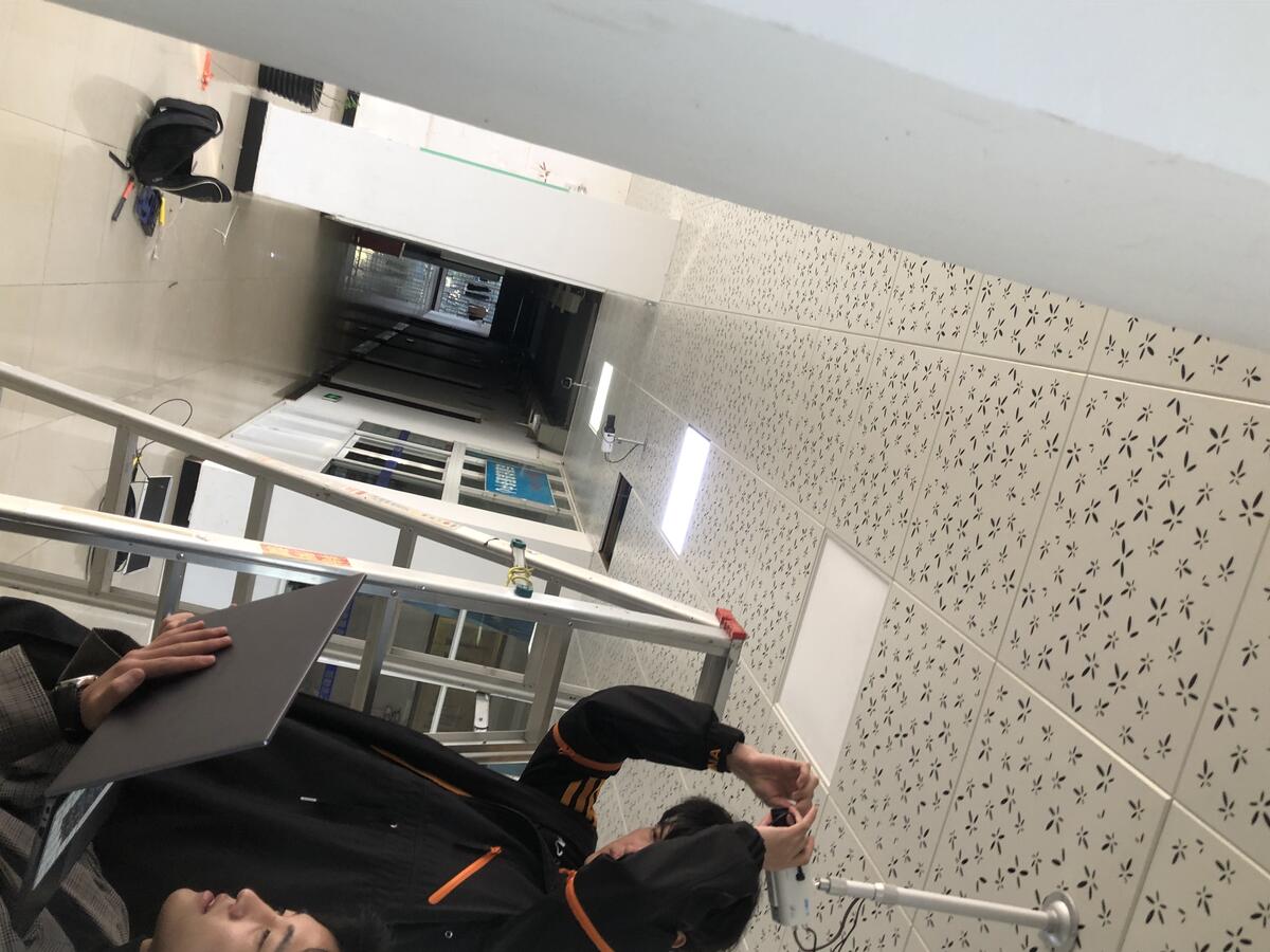 昆明云南工商学院人脸识别考勤门禁与高清监控工程现场实拍