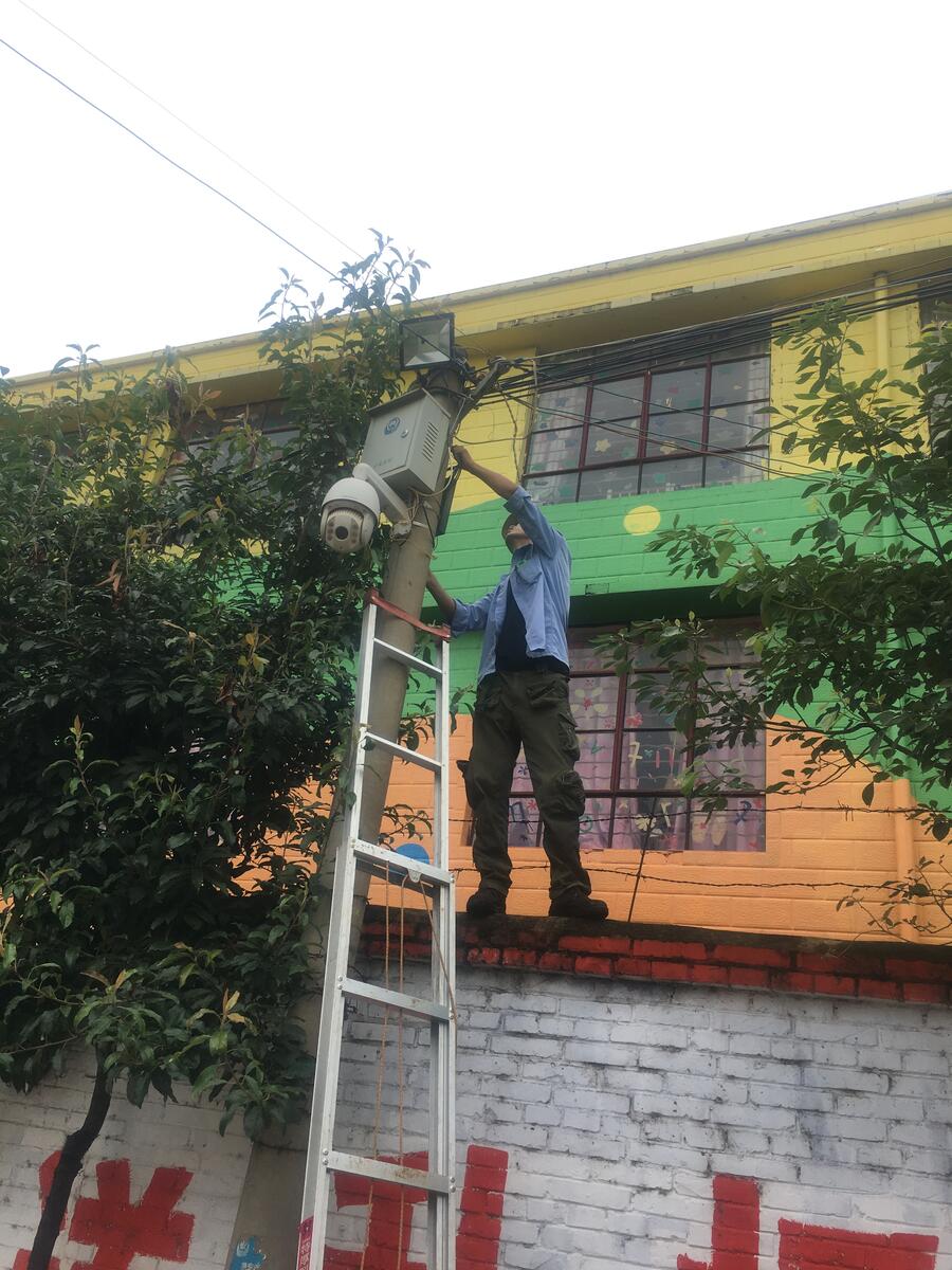 昆明杨林大树营政务办公区监控系统检修与维护工程