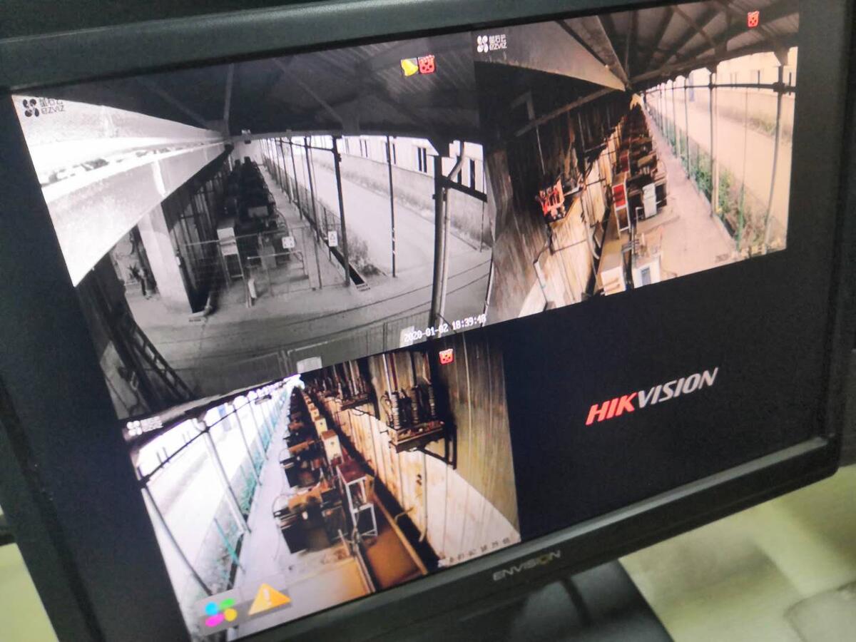 昆明杨林经开区奥云焊材厂房萤石工业监控与无线网桥工程